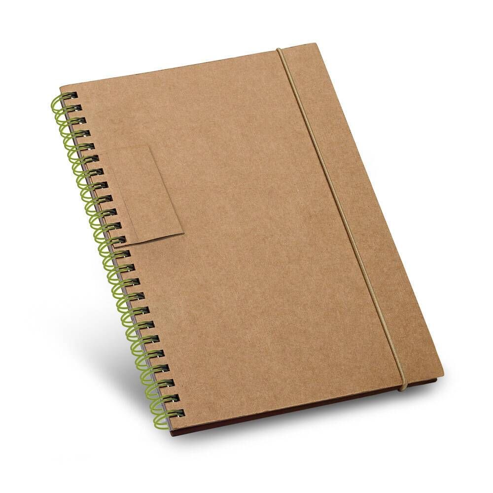 Caderno B6 com folhas pautadas reciclado GARDEN - Foto 5
