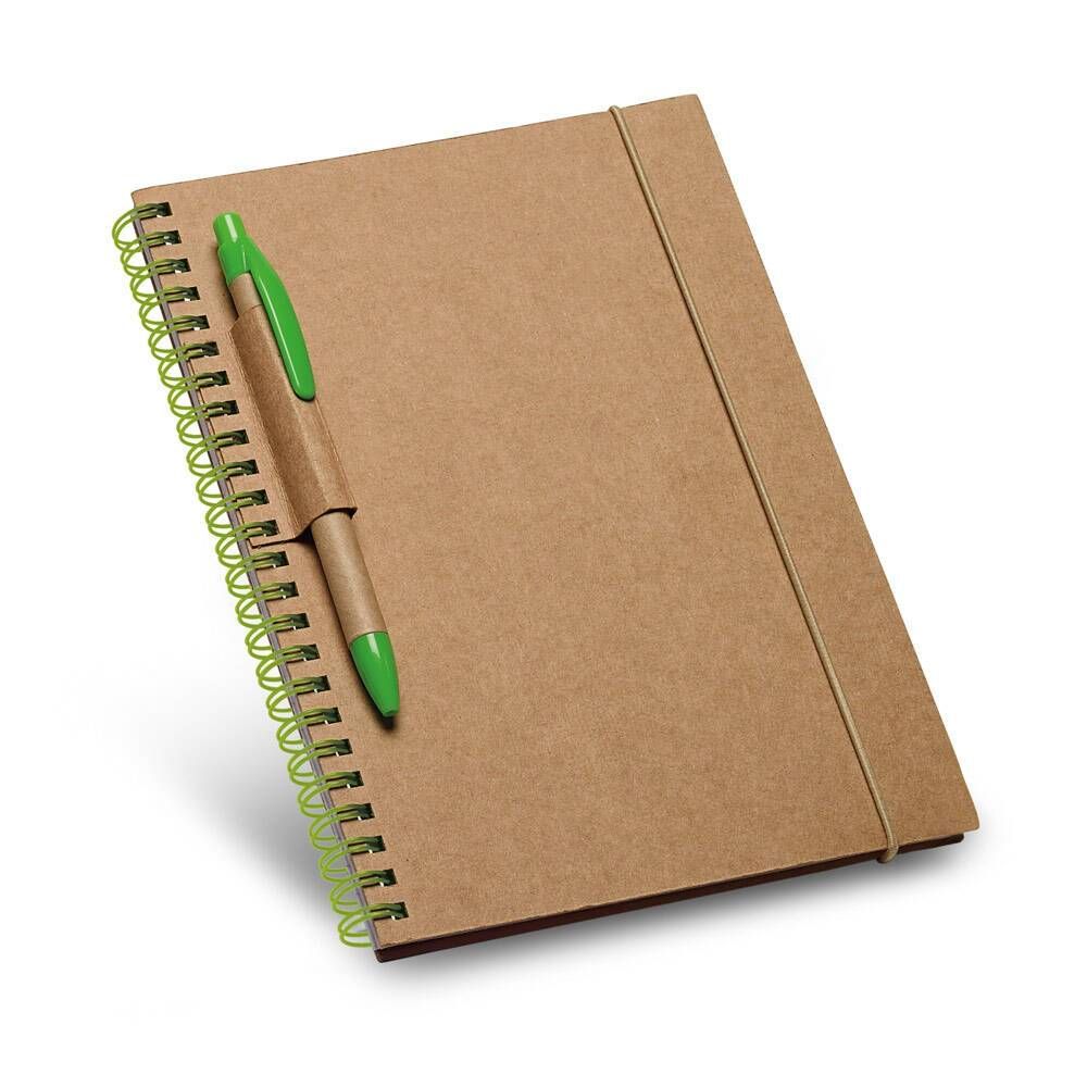 Caderno B6 com folhas pautadas reciclado GARDEN - Foto 6