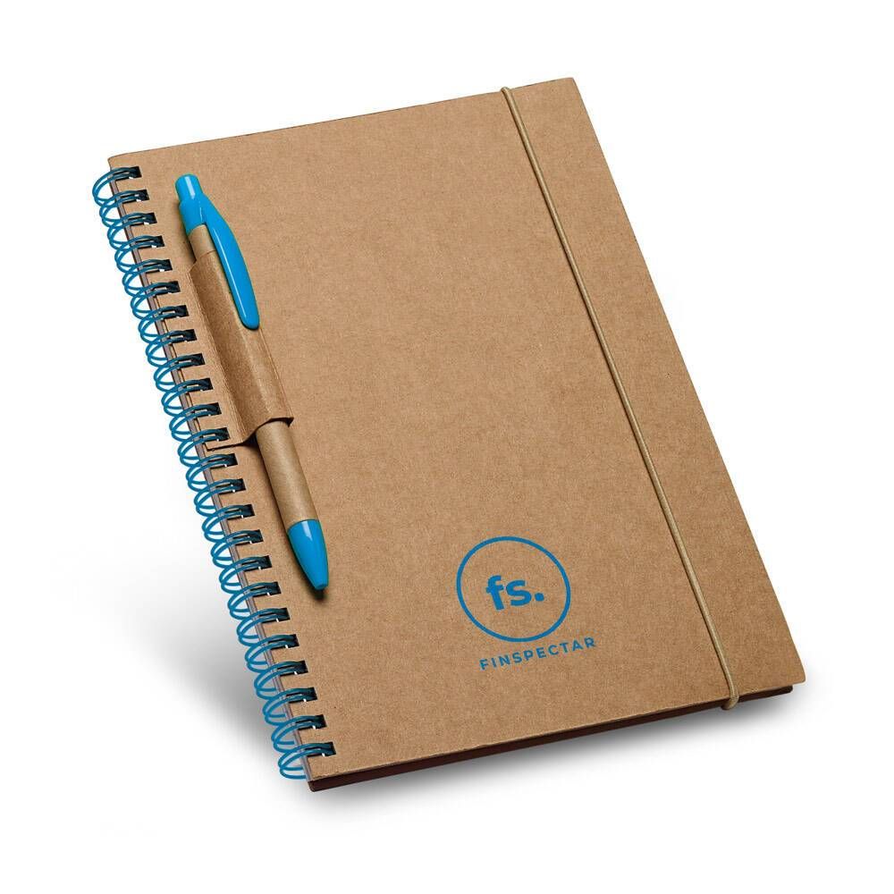 Caderno B6 com folhas pautadas reciclado GARDEN - Foto 1