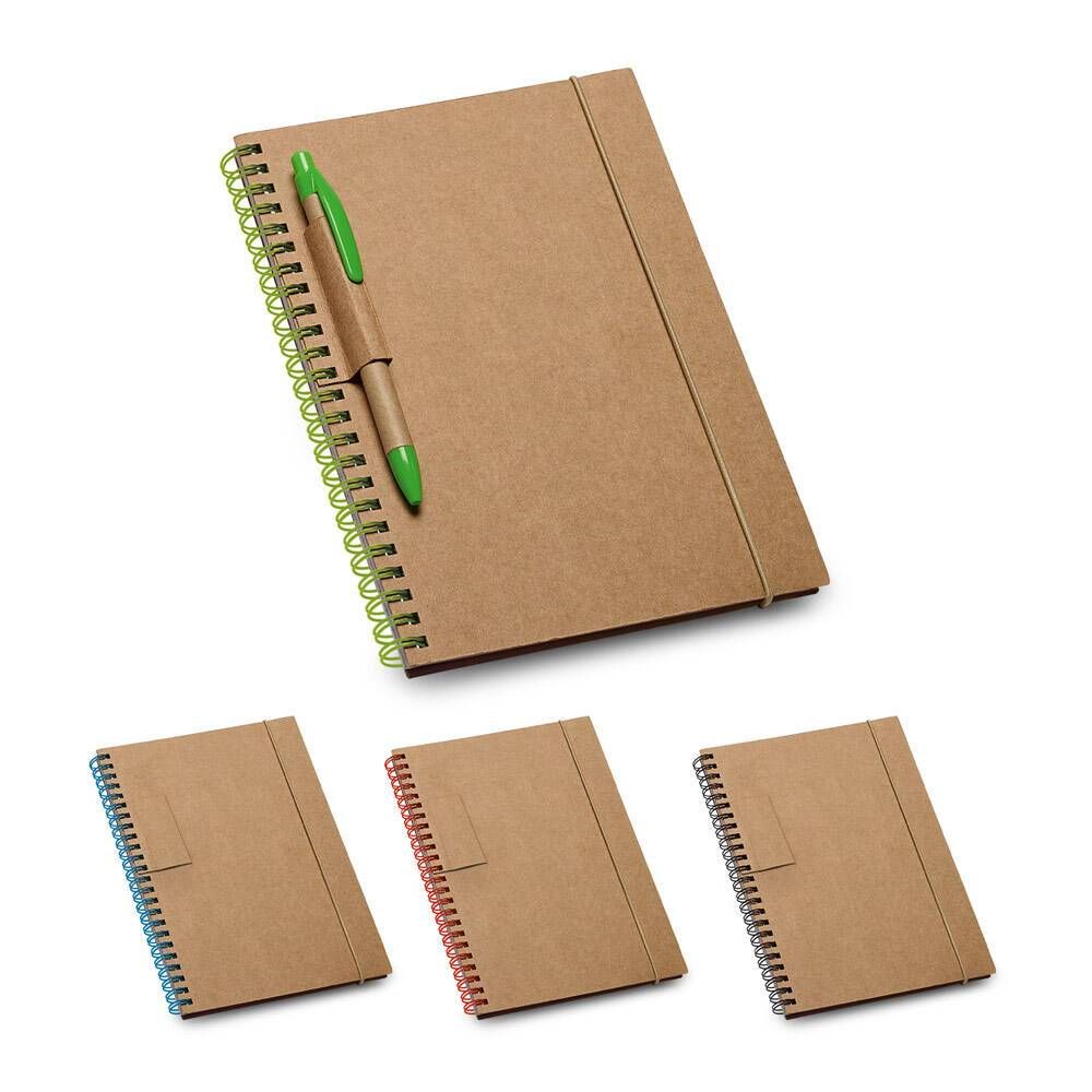 Caderno B6 com folhas pautadas reciclado GARDEN - Foto 9