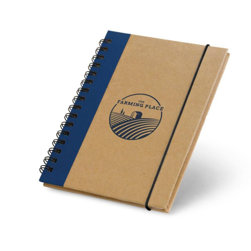 Caderno A6 em cartão com folhas lisas CORNISH - Foto 1