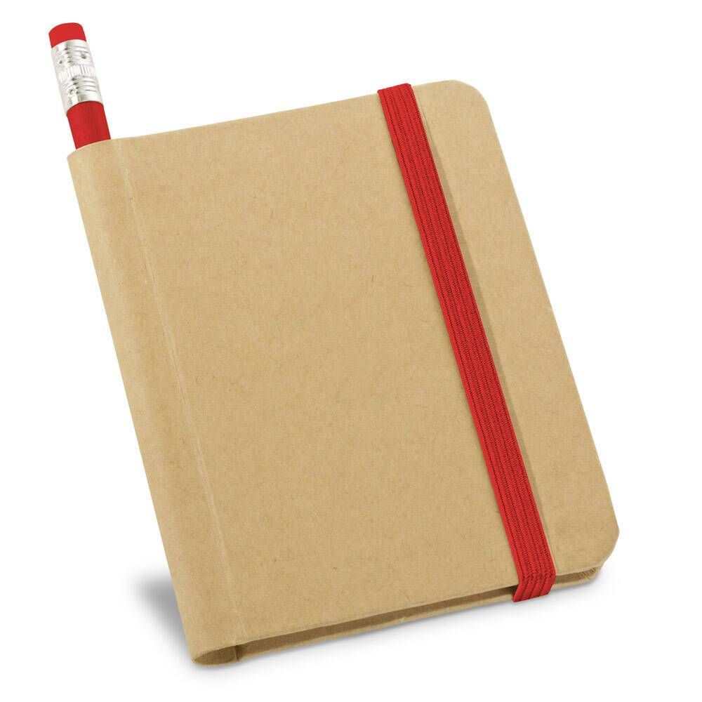 Caderno A7 em cartão com folhas lisas BRONTE - Foto 3