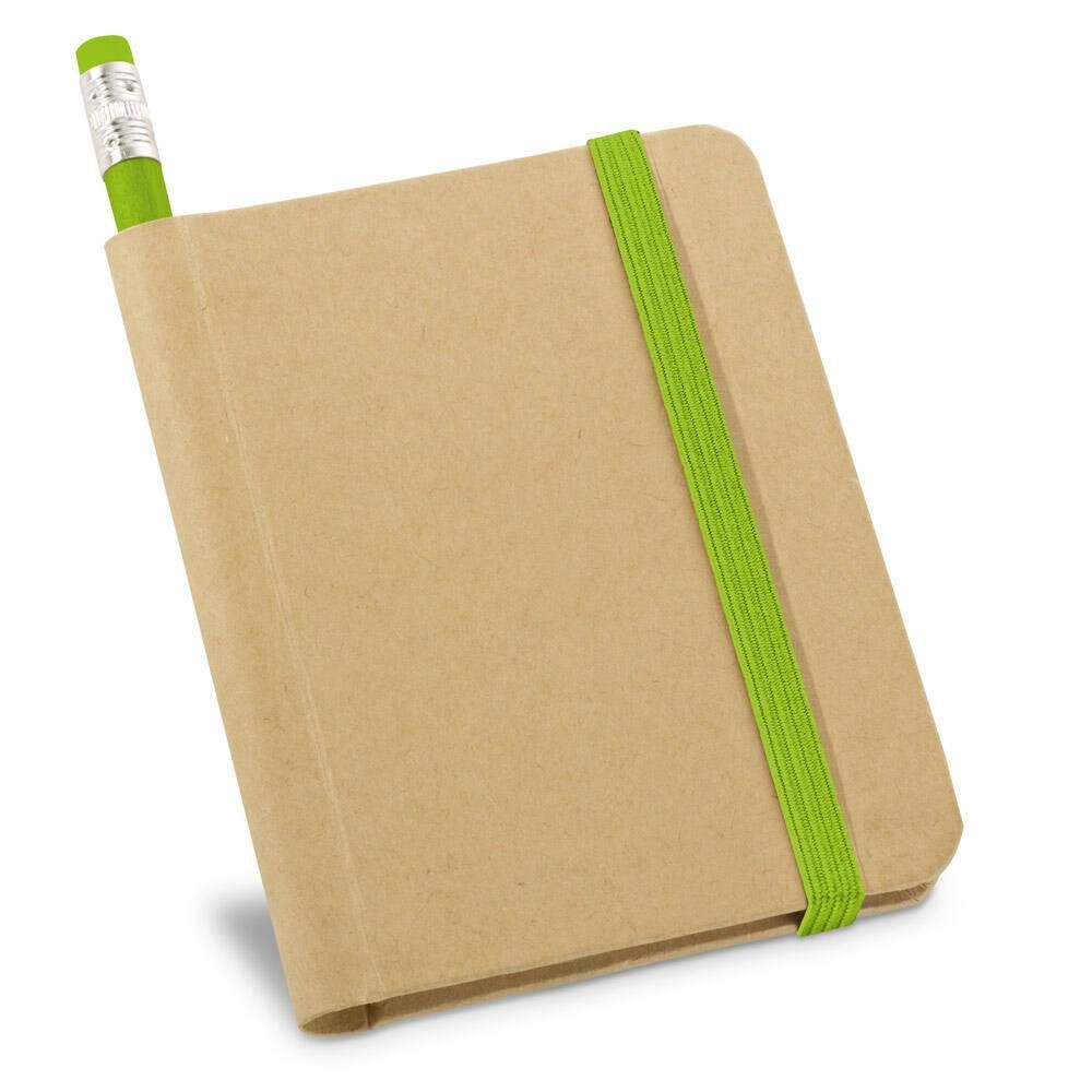 Caderno A7 em cartão com folhas lisas BRONTE - Foto 6
