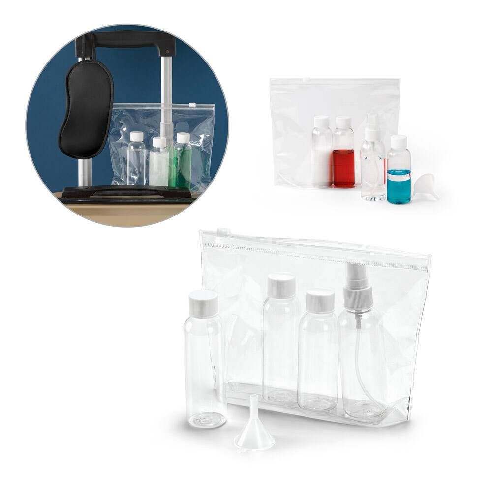 Bolsa de cosméticos hermética em PVC DENIRO - Foto 1