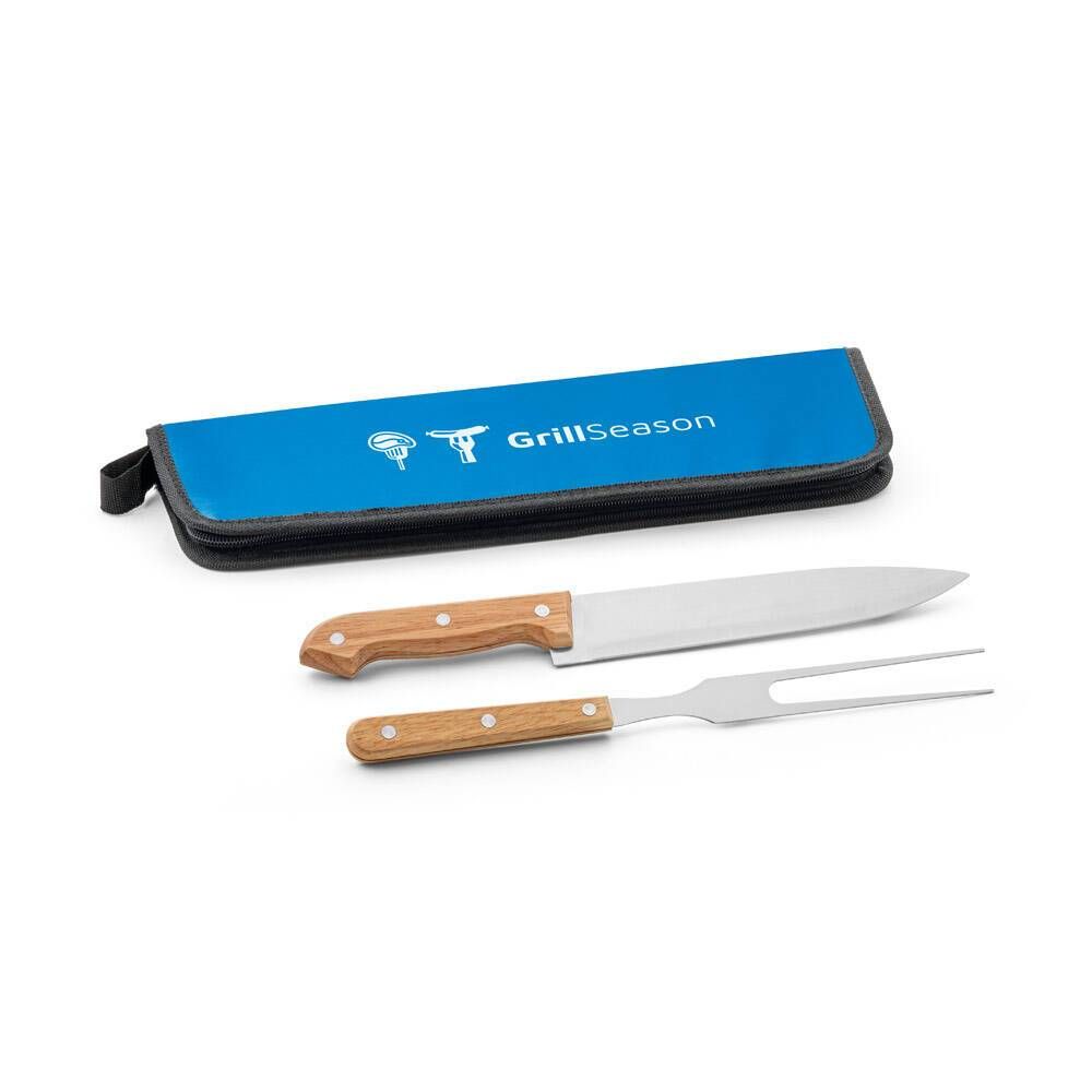 Kit churrasco em estojo em 210D CUBAT - Foto 2