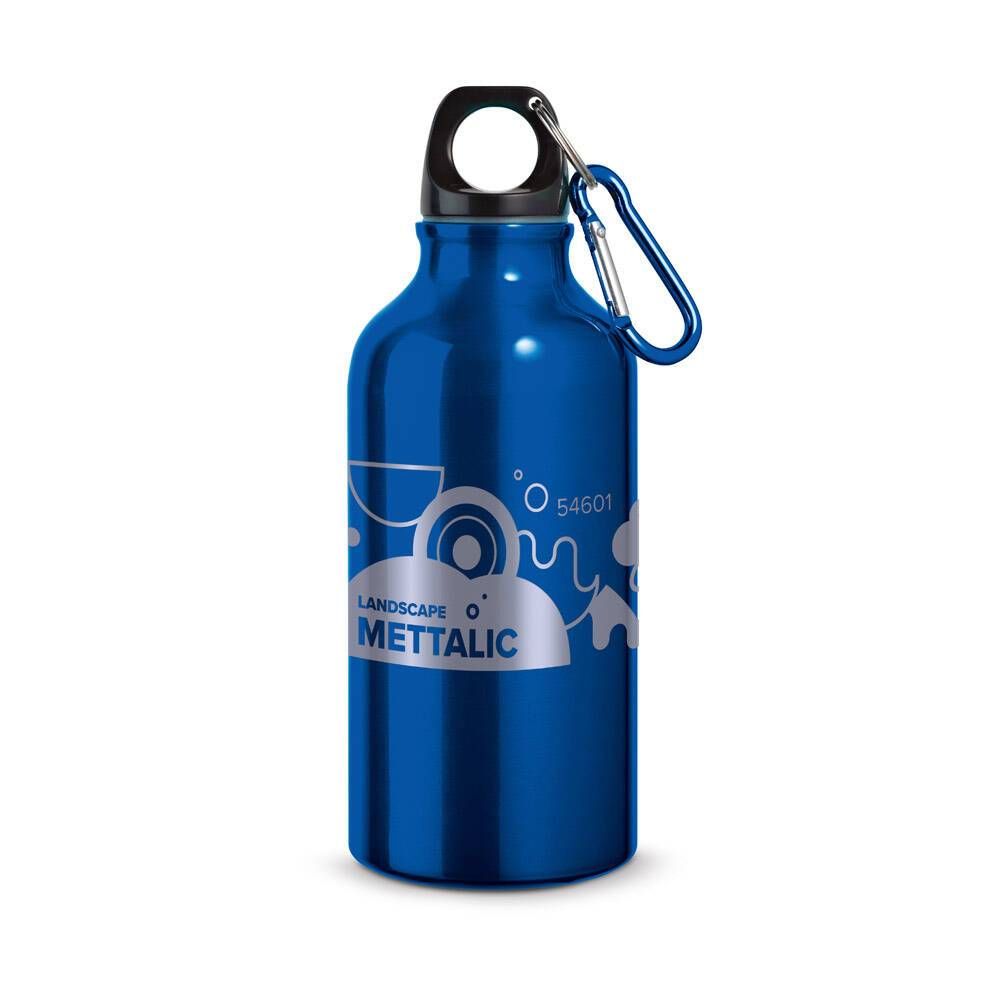 Garrafa esportiva mosquetão 400 mL LANDSCAPE METT - Foto 2