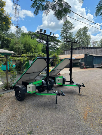 TORRE DE ILUMINAÇÃO A DIESEL E SOLAR - Foto 4