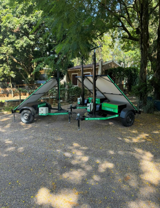 TORRE DE ILUMINAÇÃO A DIESEL E SOLAR - Foto 5