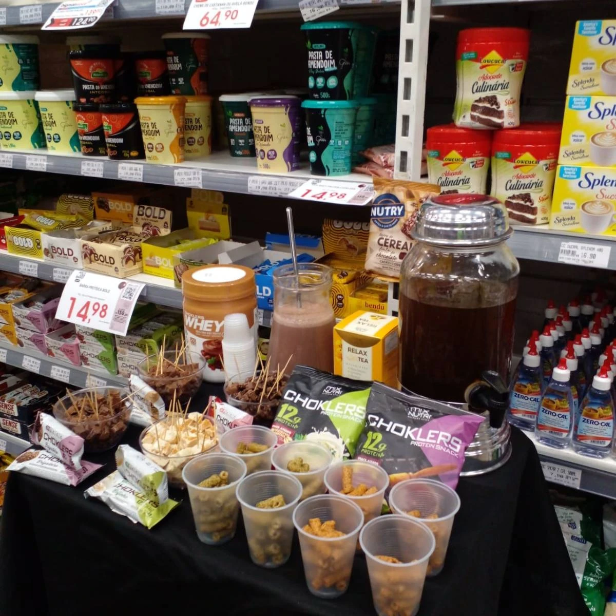 Mix nutri e Choklers Protein