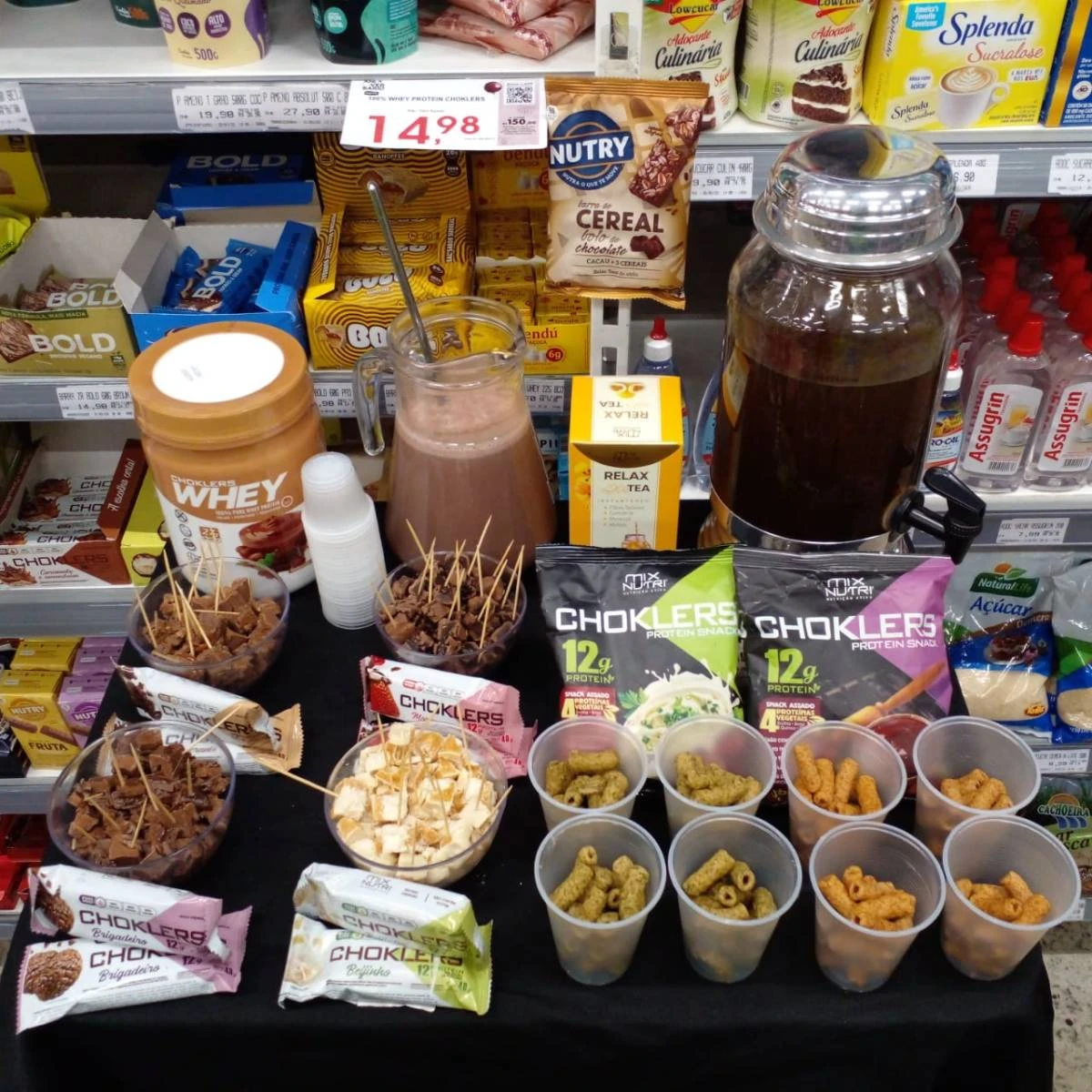 Mix nutri e Choklers Protein