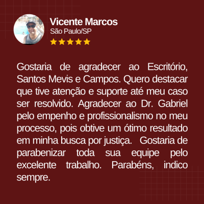 Vicente Marcos - São Paulo/SP