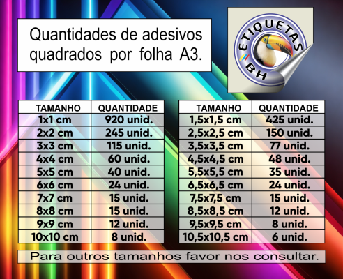 Adesivos Quadrados - Foto 1