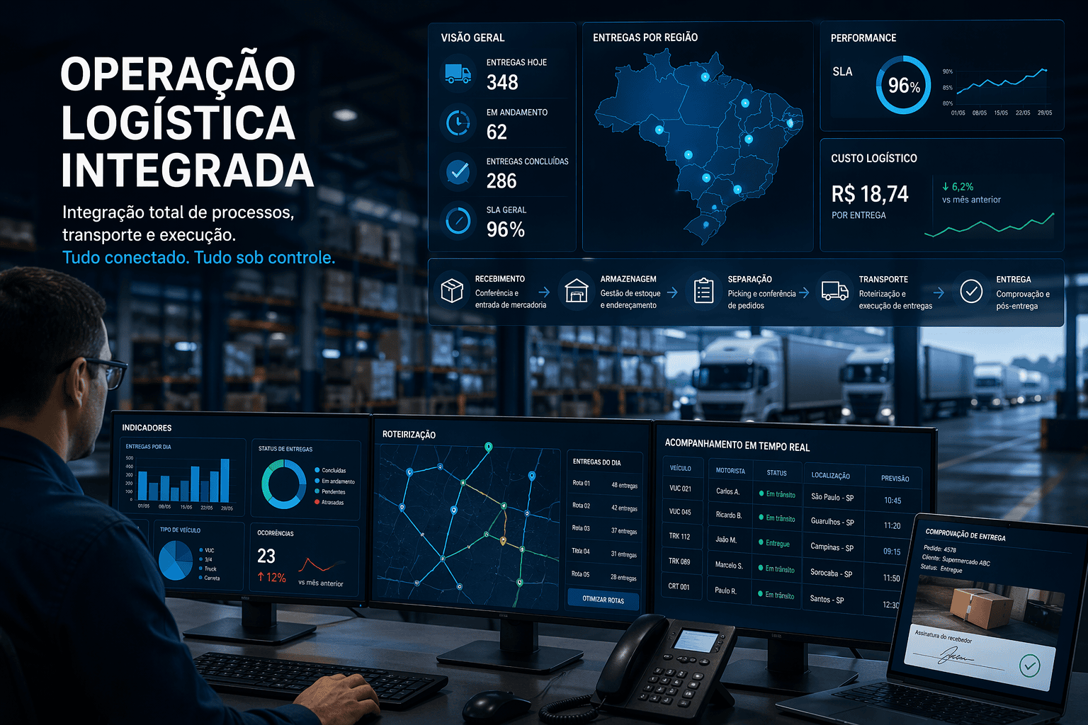 Operação Logística (Integrada) - Foto 2