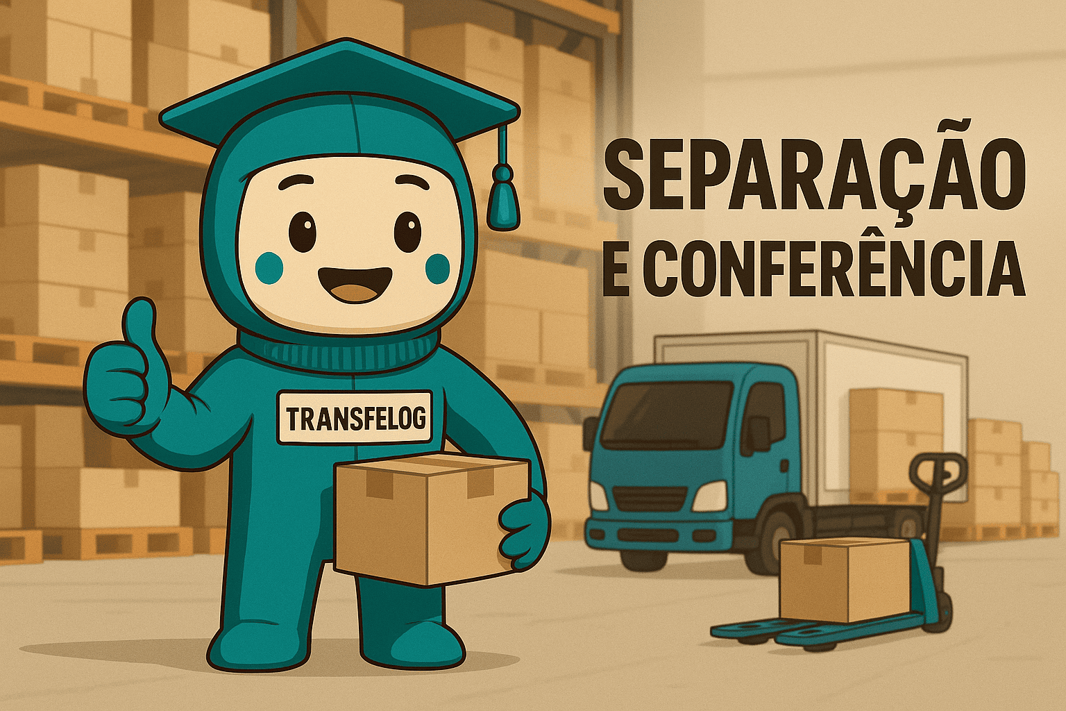 Separação e conferência (picking/packing)