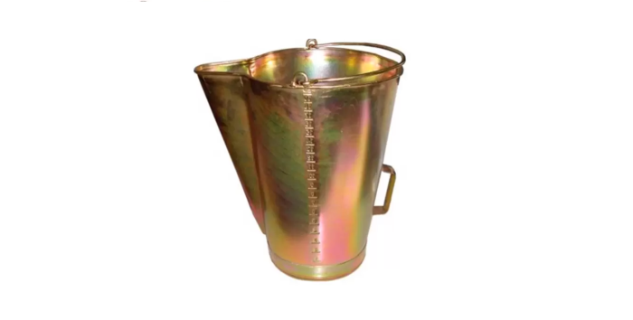 Balde aço graduado com bico - Foto 1