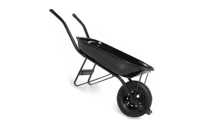 Carrinho de mão com pneu - Foto 1