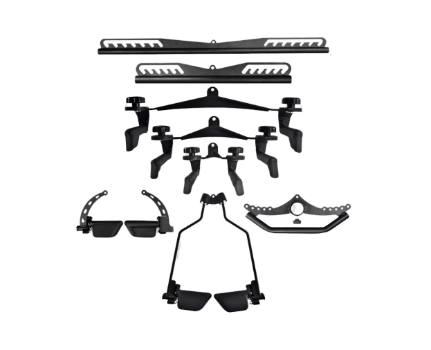 KIT PUXADORES ANATÔMICOS REGULÁVEIS - 8 PEÇAS - Foto 1