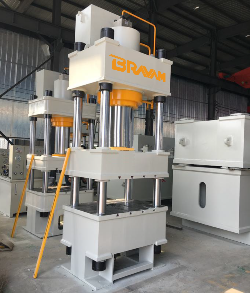 PRENSA HIDRÁULICA DE 4 COLUNAS (BRA32-100TA) - Foto 2