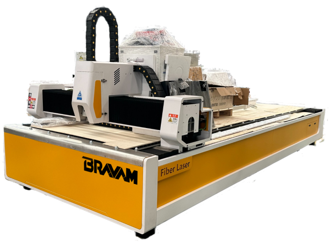 MÁQUINA DE CORTE A LASER DE FIBRA (BRA-F1530) - Foto 1