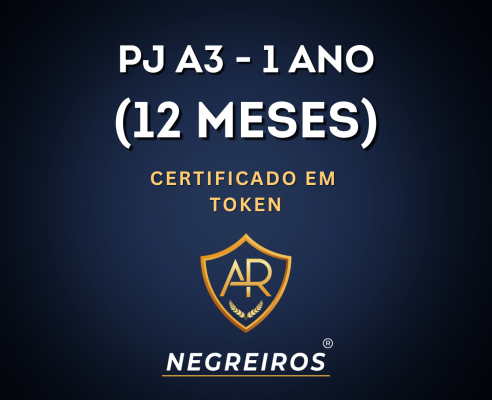 Certificado A3 1 ANO - EM TOKEN (12 MESES) - Foto 1