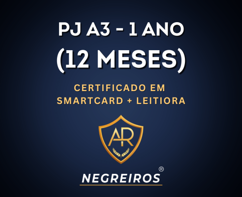 Certificado A3 1 ANO - SMARTCARD + LEITORA - Foto 1