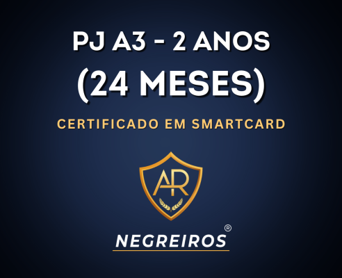 Certificado A3 em SMARTCARD - 2 anos (24 meses) - Foto 1