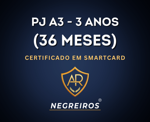 Certificado A3 em SMARTCARD - 3 ANOS (36 MESES) - Foto 1