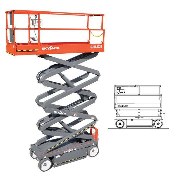 Plataforma Elevatória: Plataformas Tesouras - Foto 2