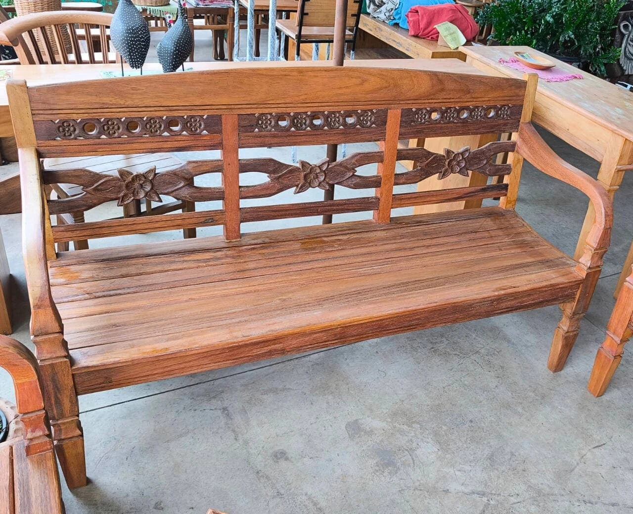 CONJUNTO DE BANCOS FLOR - 3 pçs. - Foto 2