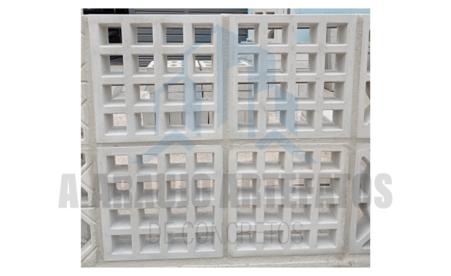 Cobogó 16 Furos - Foto 1