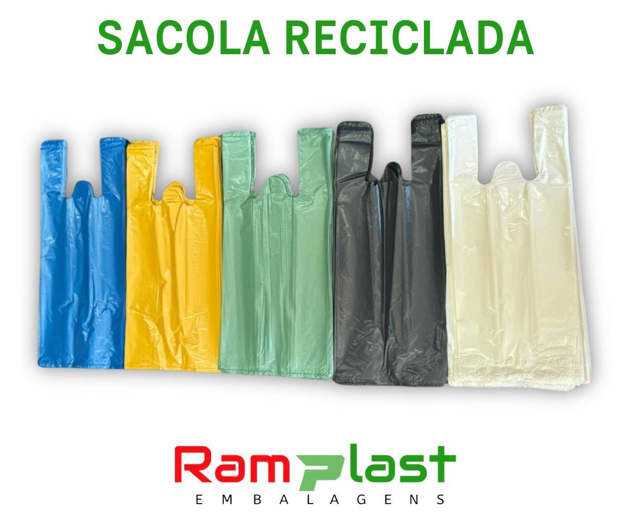 SACOLA RECICLADA - Foto 1