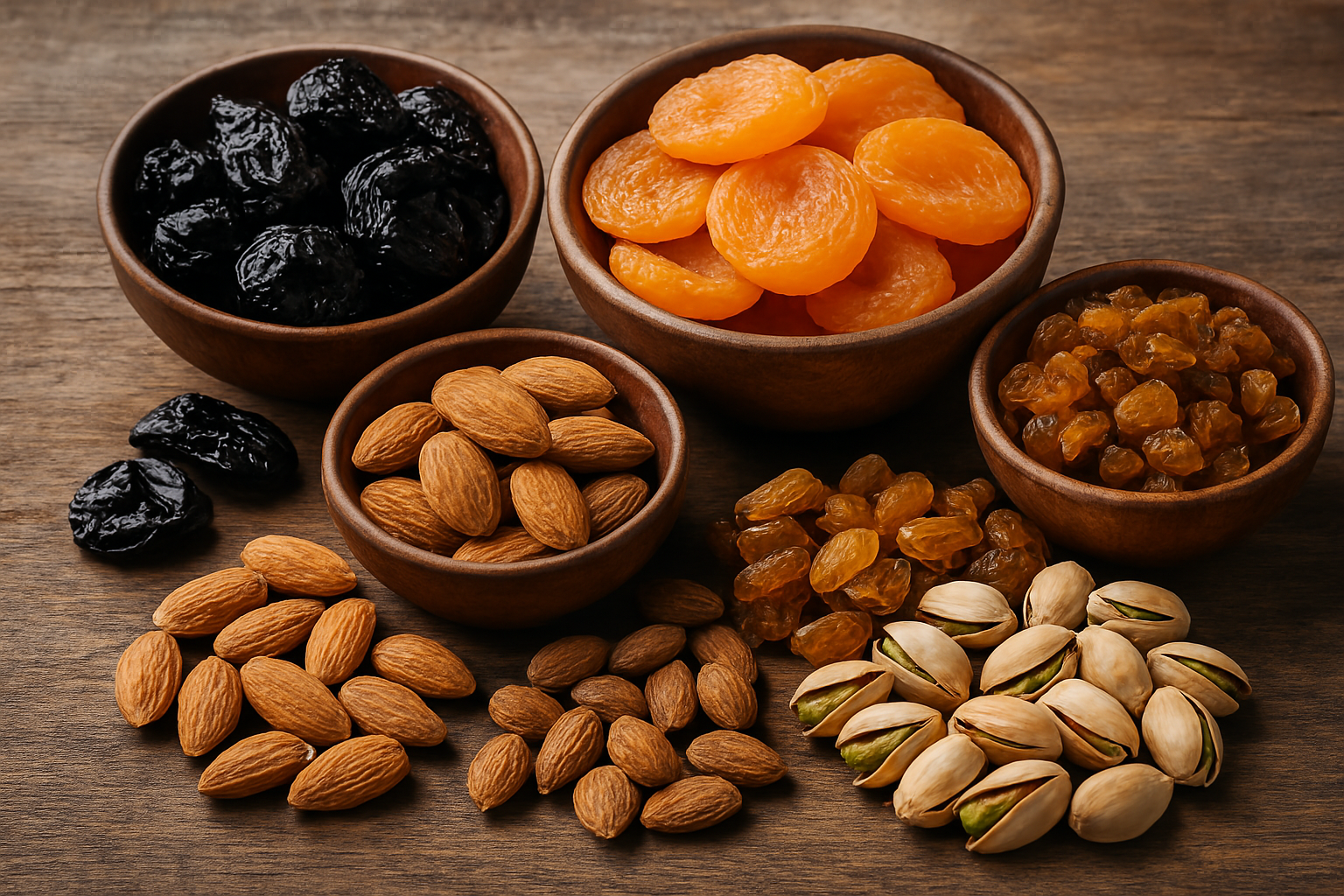 A Origem e os Benefícios das Frutas Secas para o Mercado de Food Service