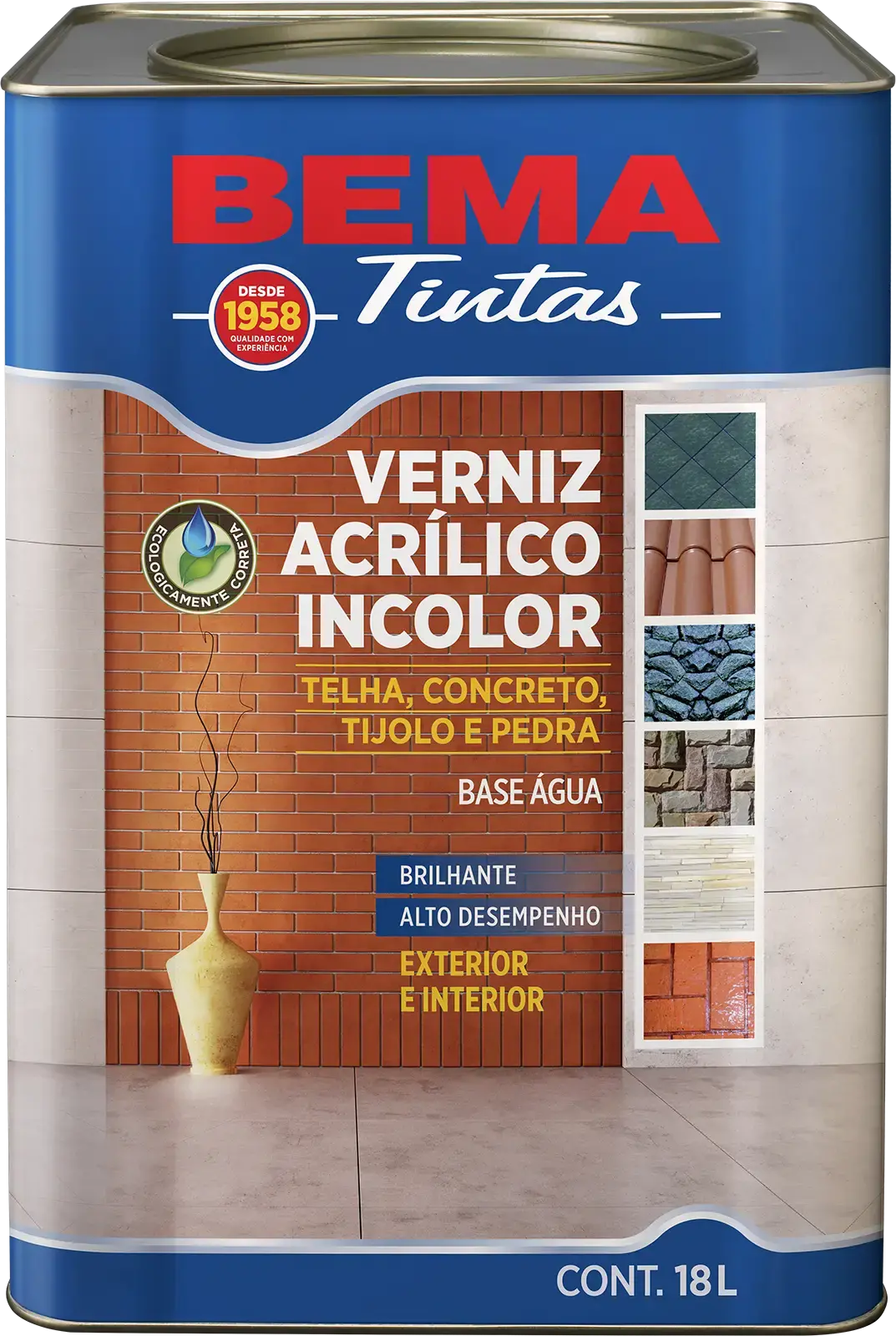 BEMA Verniz Acrílico Incolor Base Água - Foto 1
