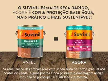 SUVINIL Esmalte Cor e Proteção a Base de Água - Foto 1