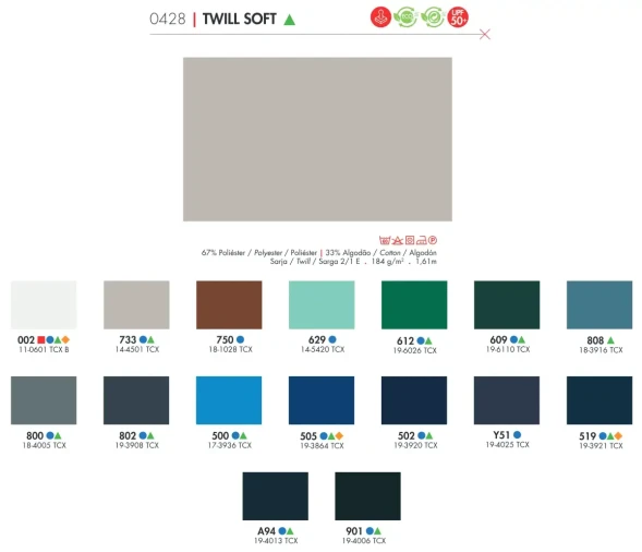 Tecido Santista Classic: Twill Soft - Foto 1