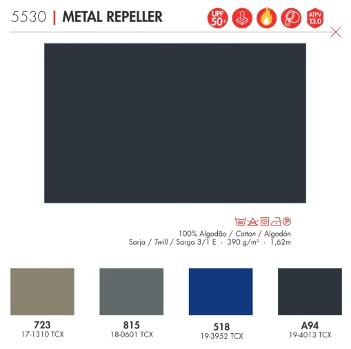 Tecido Santista Fire Protection: Metal Repeller - Foto 1