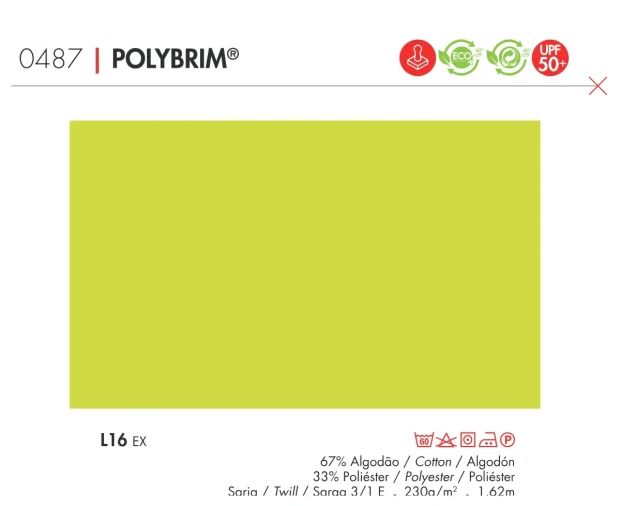Tecido Santista Hivis: Polybrim - Foto 1