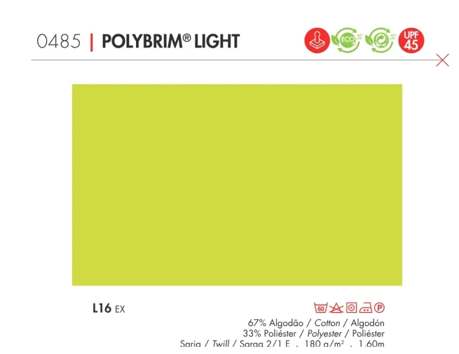 Tecido Santista Hivis: Polybrim Light - Foto 1