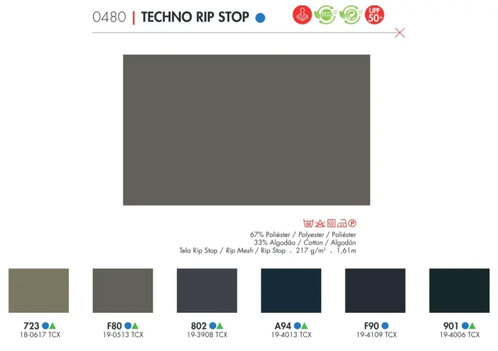 Tecido Santista Tactical: Techno Rip Stop - Foto 1