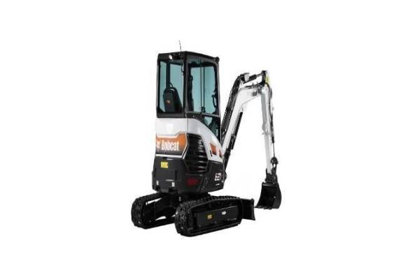 Mini escavadeira 3.5 cabine fechada - Foto 1