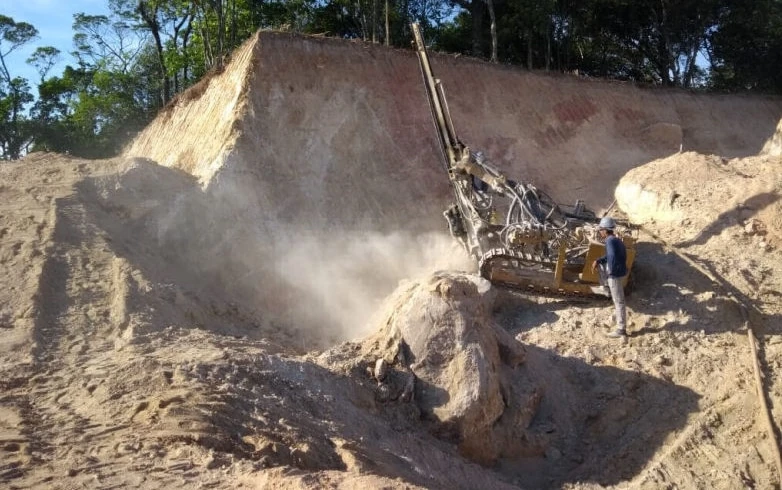 Perfuração com Pneumática