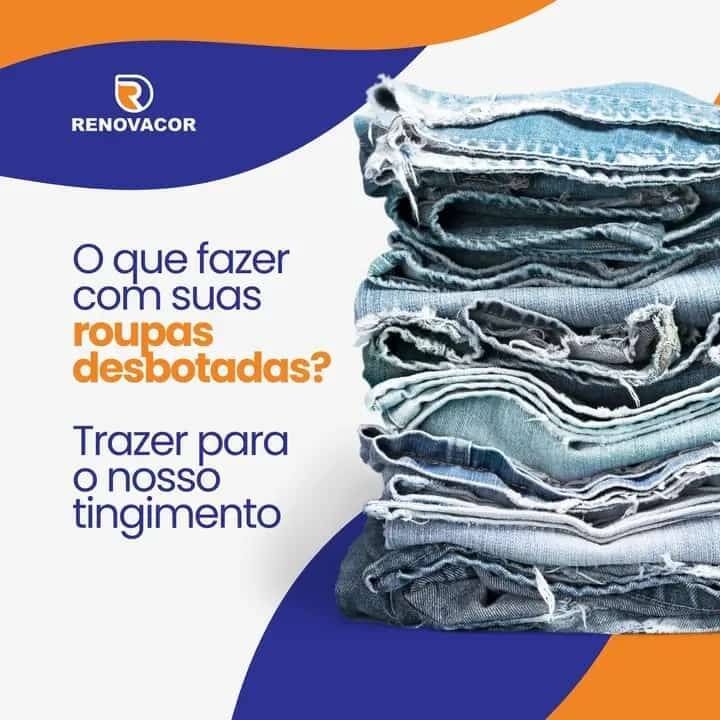 Dê uma nova vida às suas roupas com o tingimento industrial!