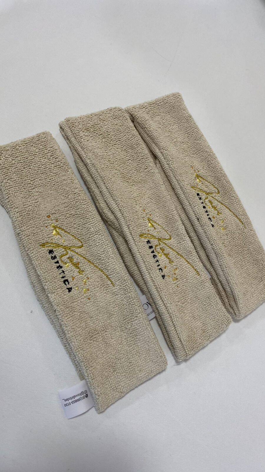 Faixa Atoalhada Bordada <br> R$26,90 - Foto 1