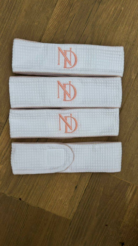 Faixas Piquet Bordada R$29,90 - Foto 1