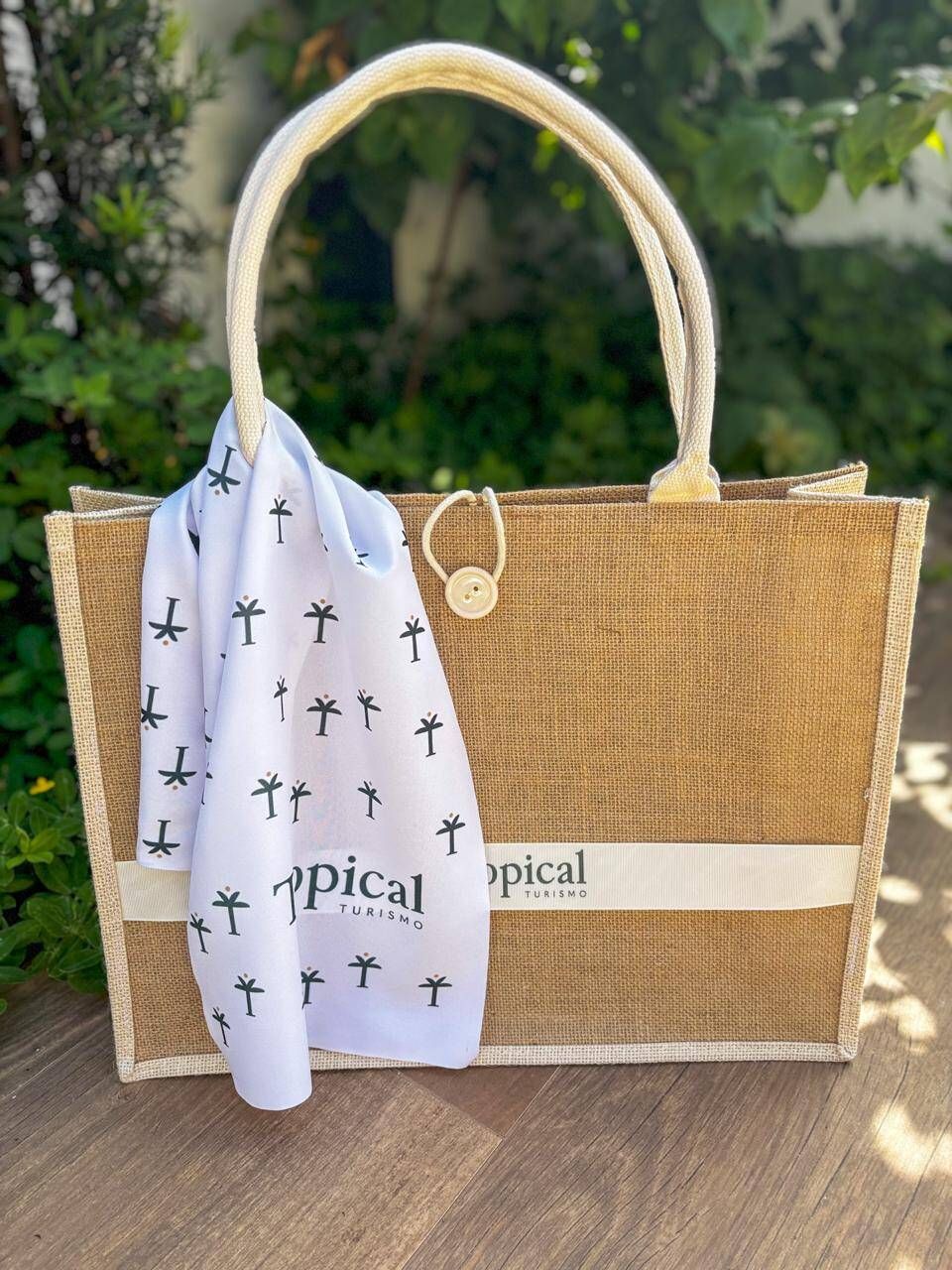 Bolsa Juta com Lenço - Foto 5