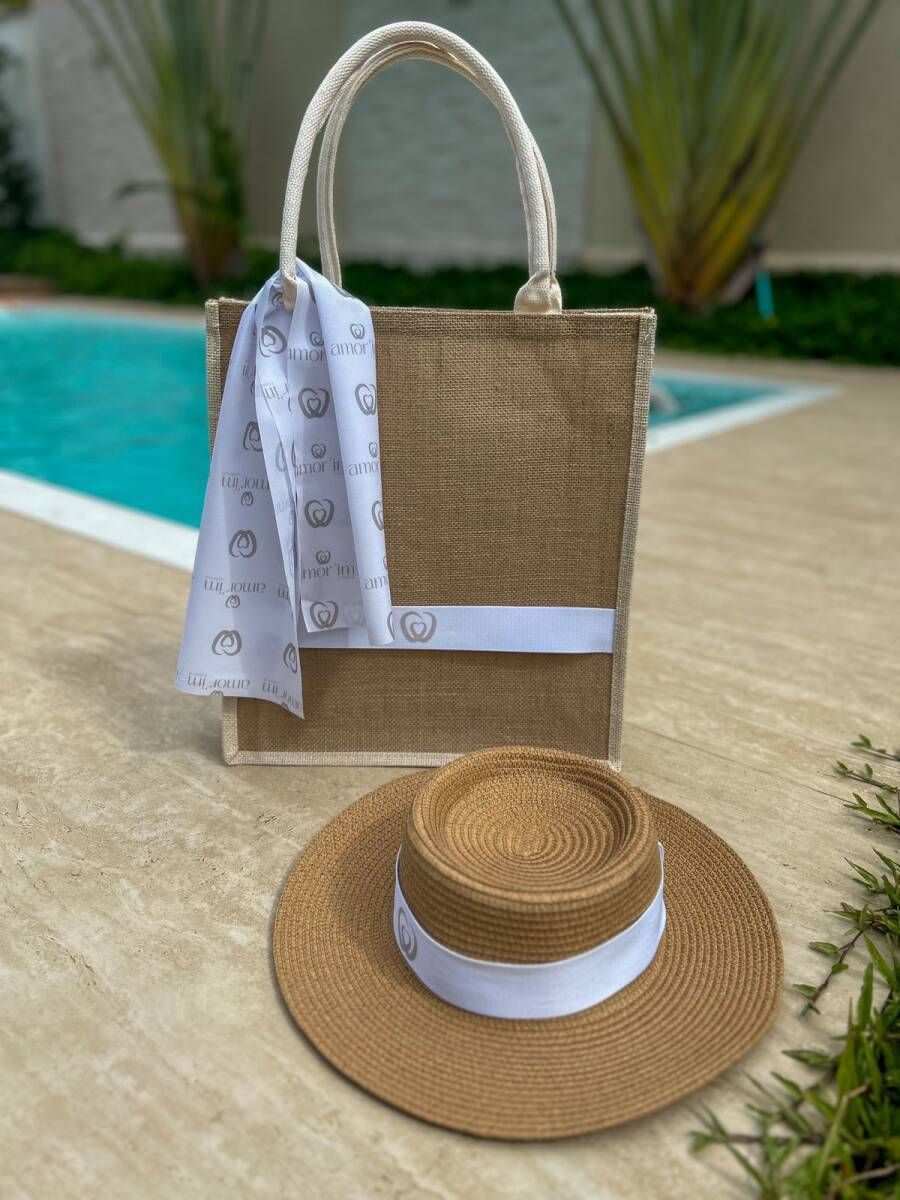 Bolsa Juta com Chapéu - Foto 2