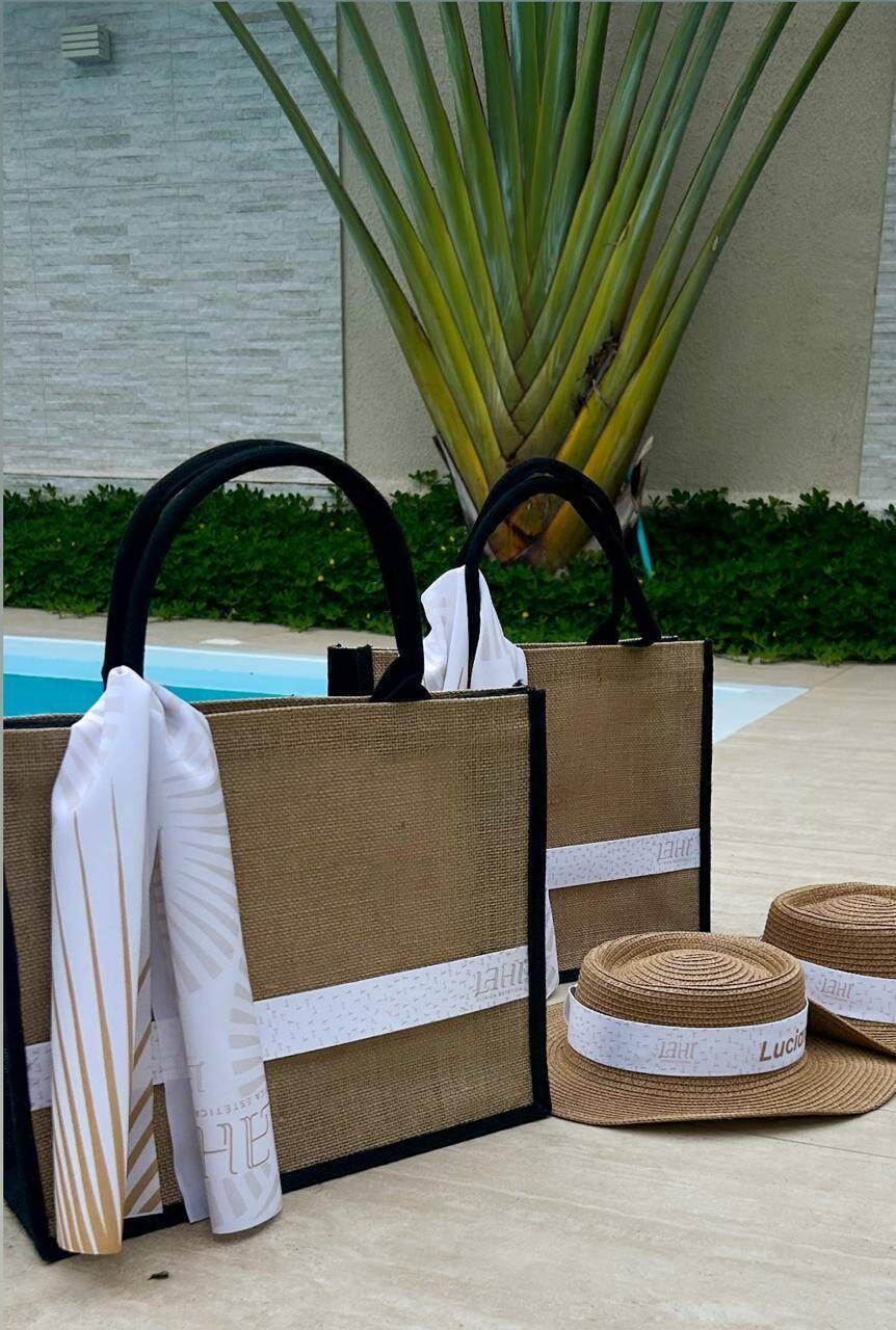 Bolsa Juta com Chapéu - Foto 3