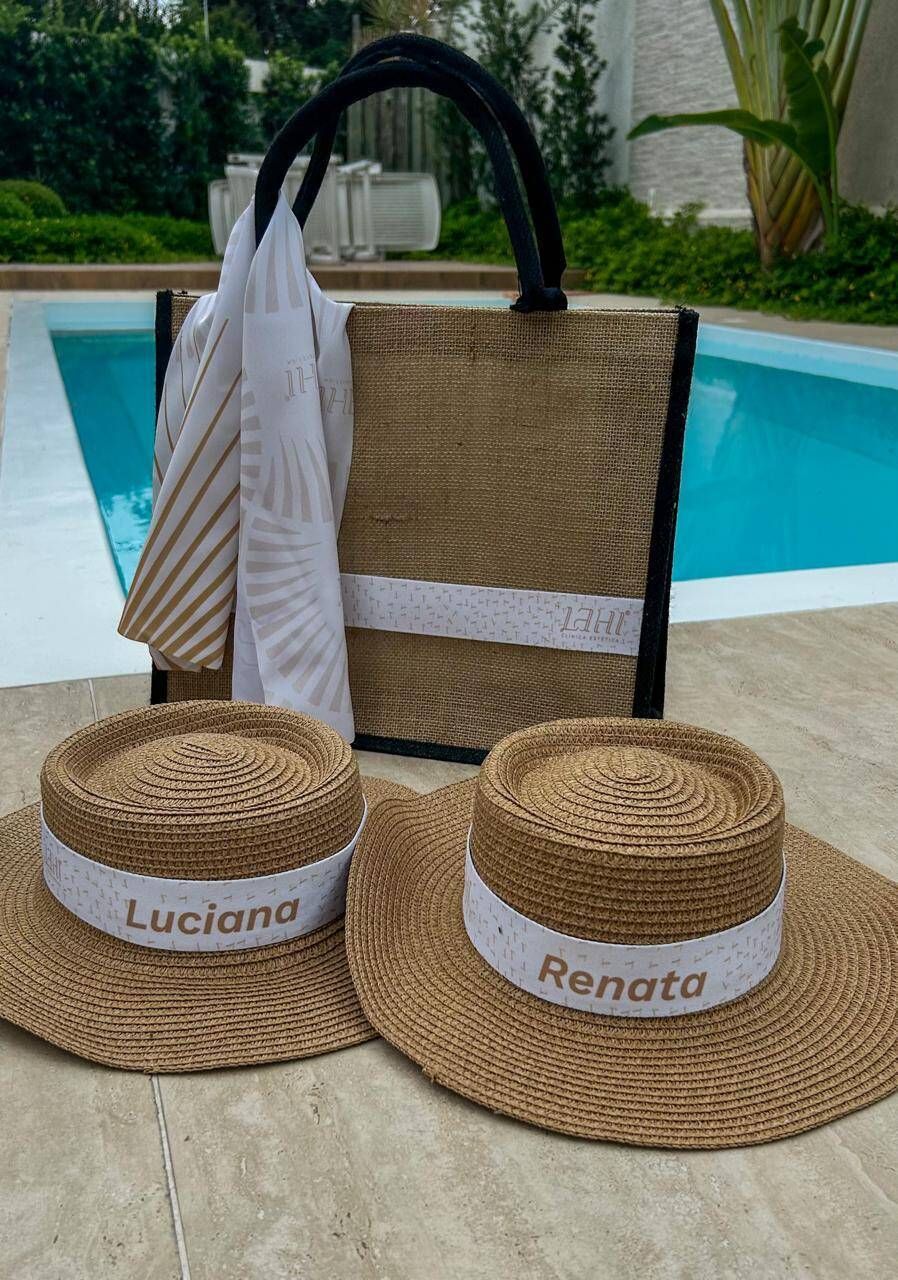 Bolsa Juta com Chapéu - Foto 4