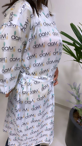 Robe de cetim 100% estampado R$169,90 - Foto 1