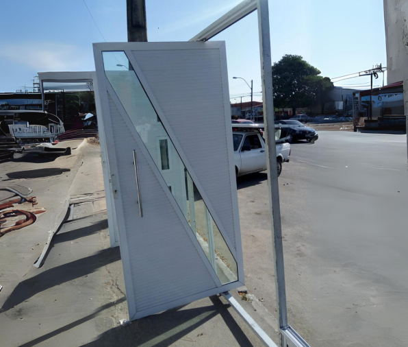Portas de alumínio - Foto 1